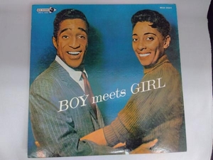 レコード　Sammy Davis Jr. And Carmen McCae サミー・デイヴィス・ジュニアとカーメン・マクレエ　Boy Meetsgirl MCA-3024