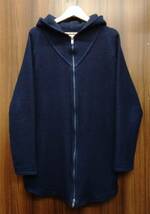 nonnative / ノンネイティブ NN-SJ3804 MASTER FULL ZIP GOWN マスター フルジップ ガウン ウールコート パーカー ネイビー サイズ2_画像1