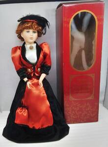 poupee de collection en porcelaine ビスクドール フランス人形 オルゴール 43cm