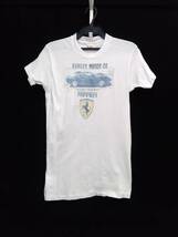 [70s] Healthknit Ferrari ヘルスニット フェラーリ メンズ 半袖Tシャツ 白 ホワイト L ヴィンテージ 古着 店舗受取可_画像1