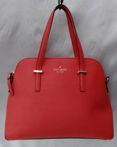 Kate Spade ケイトスペード RN0102760 CA57710 ショルダーバッグ ハンドバッグ 2way 赤 レッド