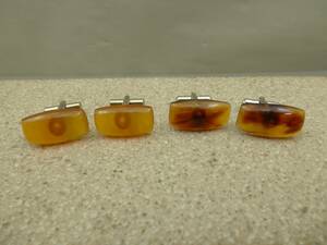 book@ tortoise shell old cuffs 2 kind approximately 13g present condition goods selling out 