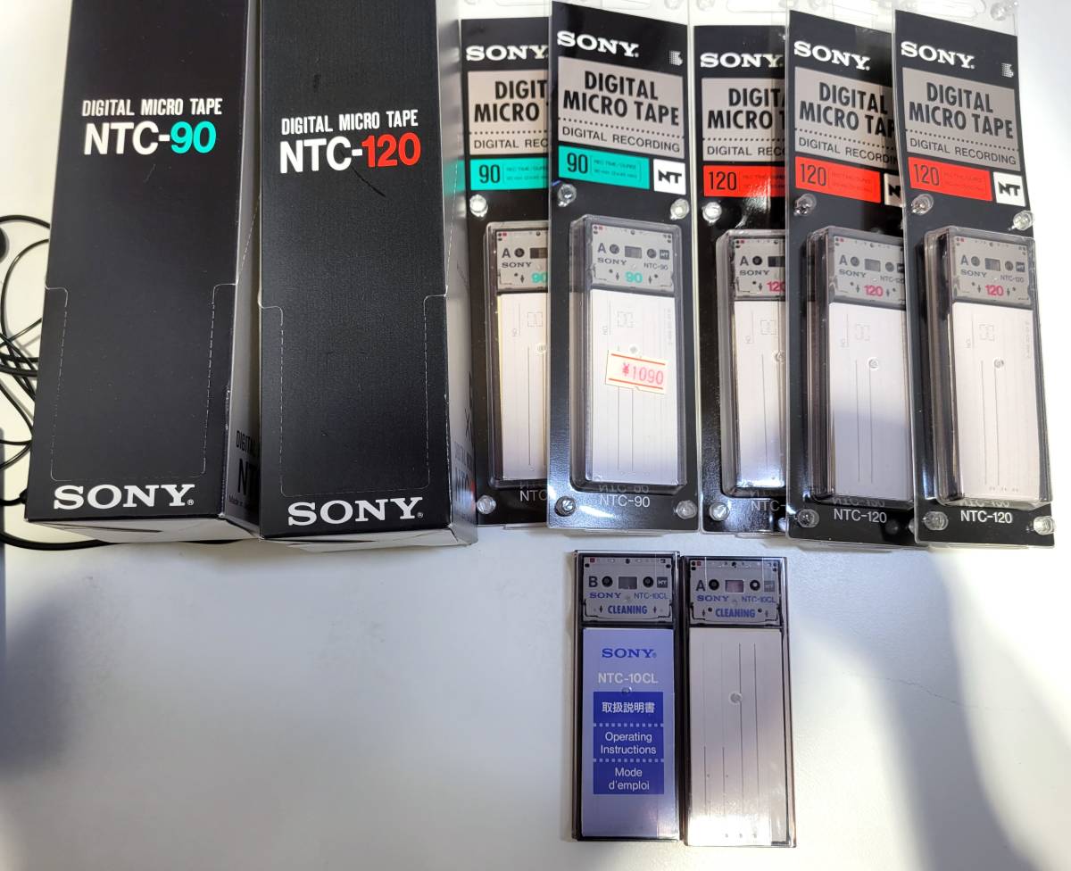 SONY NT-2__切手サイズのカセットテープレコーダー(元箱付