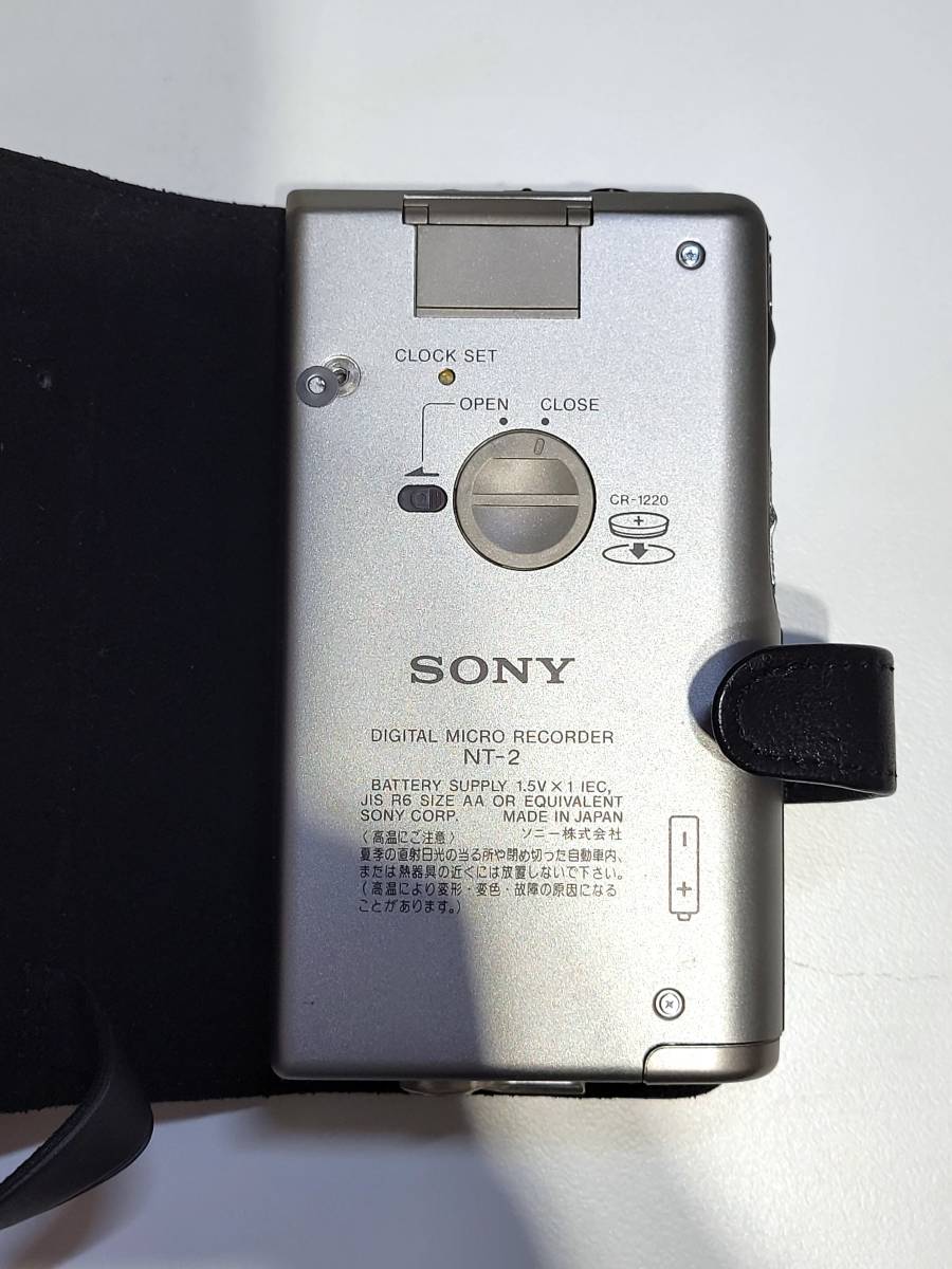 SONY NT-2__切手サイズのカセットテープレコーダー(元箱付) | www