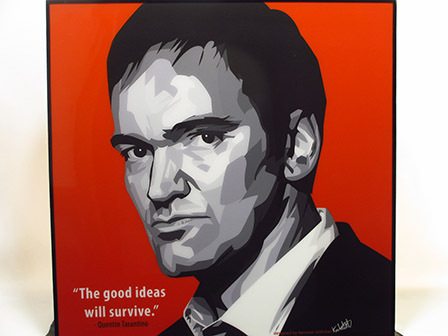 [New No. 533] Pop Art Panel Quentin Tarantino, Artwork, Painting, Portraits