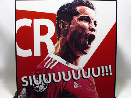 [New No. 592] Pop Art Panel Cristiano Ronaldo, Artwork, Painting, Portraits