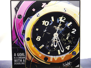 [ new goods No 541] pop art panel HUBROT Hublot 