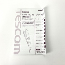 TESCOM TTH2810 マイナスイオン スチームヘアーアイロン 未使用 Y6967296_画像2