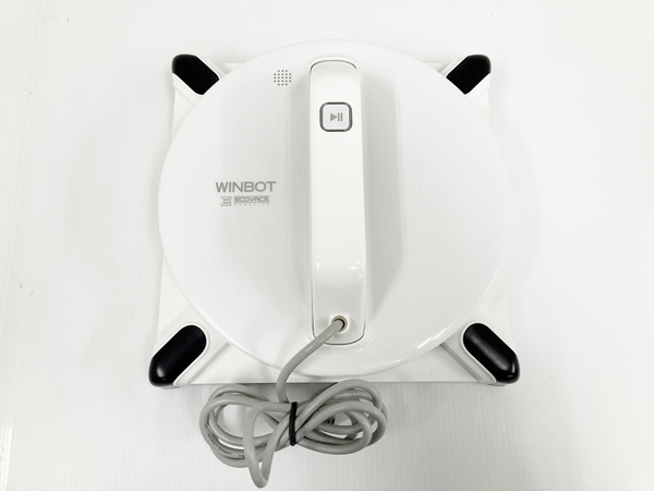 超可爱 ECOVACS 窓用ロボット掃除機 WINBOT 静音タイプ クリアホワイト