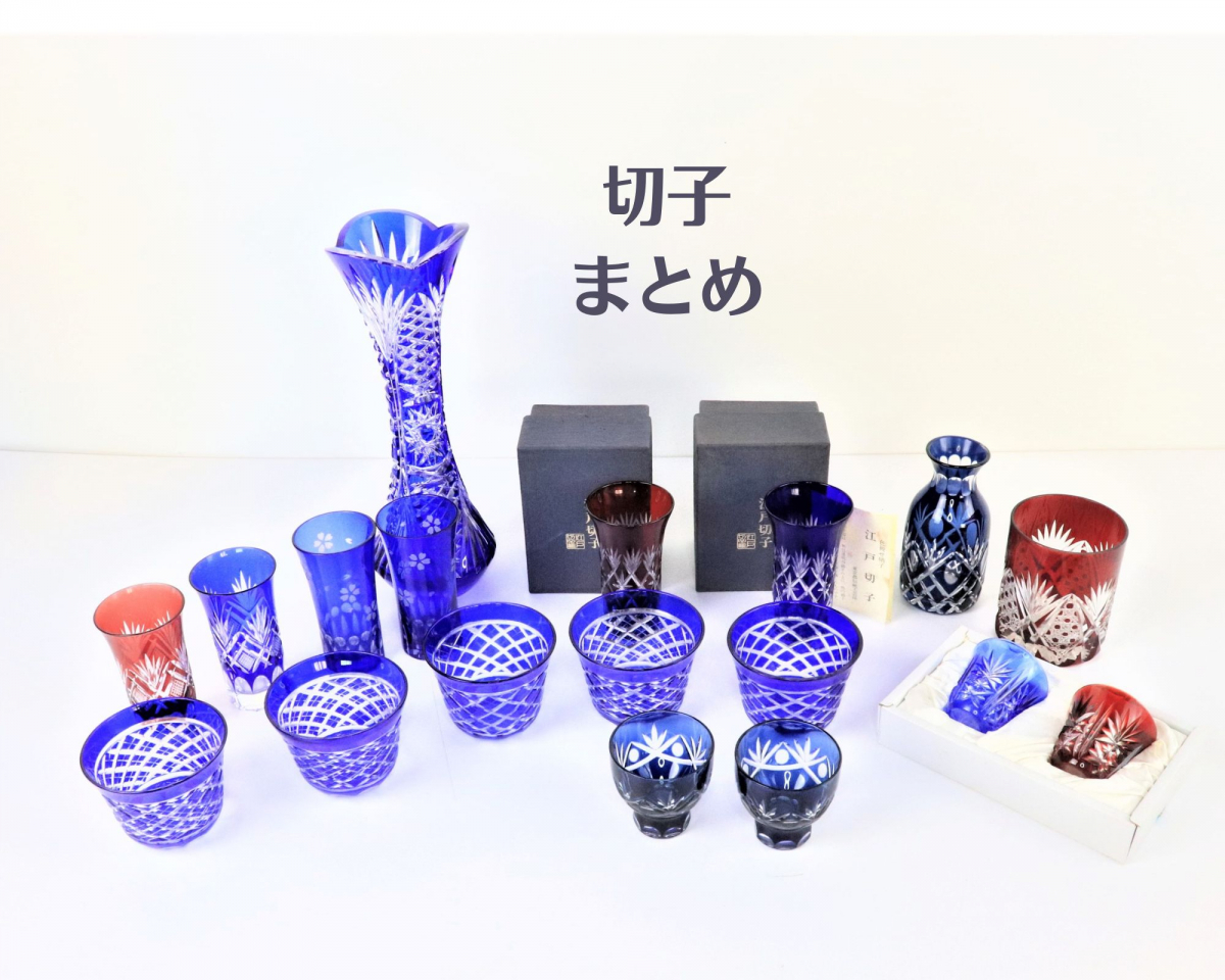 ヤフオク! -「江戸切子 花瓶」の落札相場・落札価格