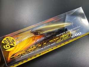 エバーグリーン ゴールドディガー600 #360/スーパーナチュラル 箱入り 菊元俊文 コンバットルアーズ EVER GREEN GOLD DIGGER