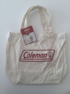 Coleman (コールマン )2wayスタイル キャンバス トートバッグ/トート・ショルダー/レッドロゴ