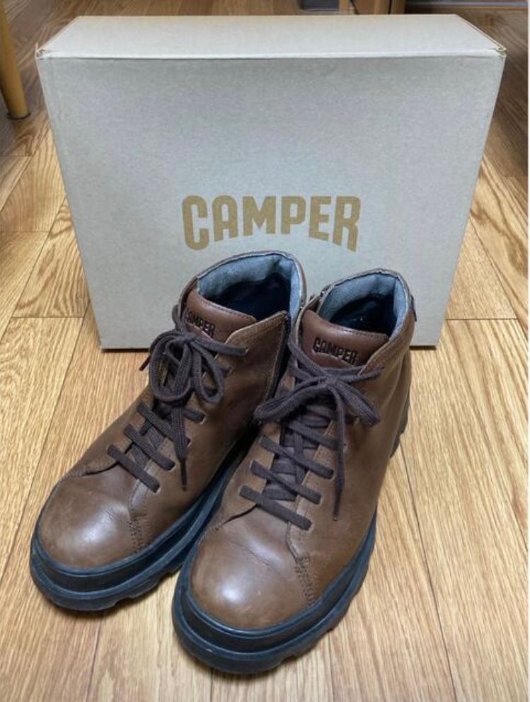 新品 CAMPER LAB カンペールラボ スクエアトゥ ローファー 1978 【新品