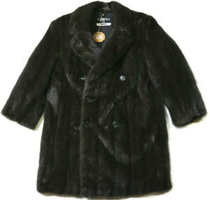  beautiful goods / almost unused!*EMBA MEN'S Enba fine quality mink mink coat *M size ( height 164-166 centimeter rank )