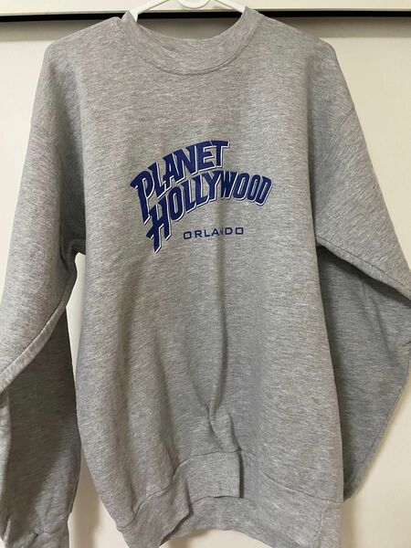 Hanes PlanetHollywood ロゴTシャツ トレーナー 古着 オーバーサイズ