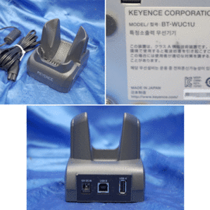 50台まとめて!! ◆ KEYENCE/キーエンス ハンディターミナル ★BT-W155/通信ユニット BT-WUC1U付属 37232Yの画像5