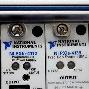 National Instruments NI PXIe1078 PXIシャーシ 9スロット /PXIe-4112/PXIe-4139/PXIe-5162/PXIe-5402/PXIe-2566×2枚/ソフト付 42476Yの画像6