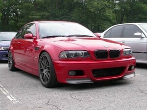 ●BMW E46M3 CSLタイプ カーボンバンパースプリッターセット/325/328/330/M3/46/リップスポイラー/本物カーボン/クロスカーボン