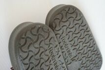 【即決】Footprints BIRKENSTOCK 461881 ビルケンシュトック メンズ シューズ サンダル スエード 裏ボア 濃紫系 サイズ:28 【794225】_画像9