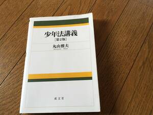 少年法講義　第２版　丸山雅夫　成文堂