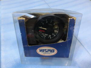  rare at that time mono nismo exhaust thermometer Nismo old Logo operation verification settled additional meter 