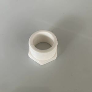 [ limitation several cheap ] resin (PP) made piping coupling joint bushing white lorry tanker etc. 
