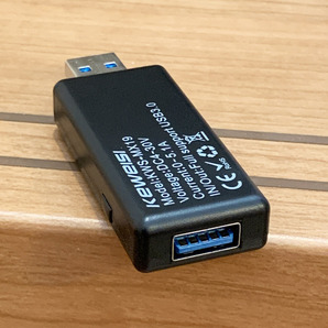 USB テスター 0-5.1A USB 電流 電圧 テスター チェッカー 4-30V DC表示 充電器検出器 KWS-MX19【ブラック】の画像9