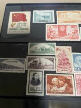中国切手　アジア切手　1953年等　未使用20枚　収蔵　コレクター　世界平和　太平天国_画像4