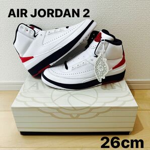 新品・未使用 NIKE AIR JORDAN 2 RETRO 26cm エア ジョーダン 2