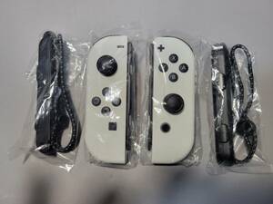 Nintendo Switch（有機ELモデル）付属 Joy-Con (L) (R) ホワイトのみ