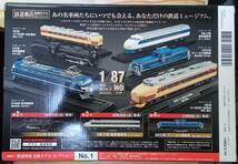 ☆ディアゴスティーニ 1/87 鉄道車両金属モデル No.1 特急「雷鳥」485系クハ481形100番台☆新品未開封品_画像3