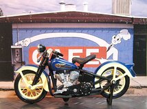 Maisto マイスト 1/18 Harley ハーレー 1936 EL Knucklehead ナックルヘッド 本体のみ クラシック レトロ ノスタルジー バイク オートバイ_画像10