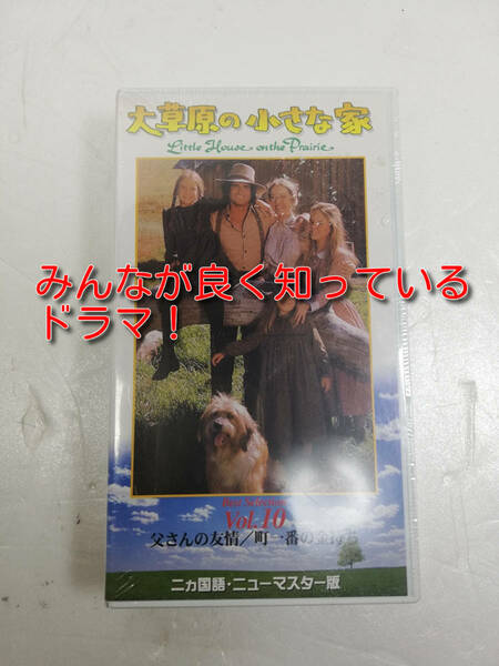 【即購入OK】ファミリードラマ「大草原の小さな家」(VHSテープ)