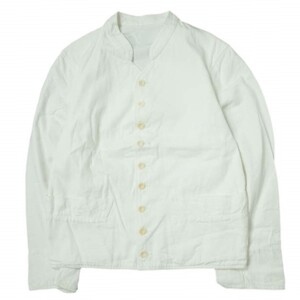 ANATOMICA アナトミカ フランス製 DOLMAN JACKET - PANAMA COTTON パナマコットン ドルマンジャケット 1 WHITE ドールマン アウター g8766