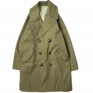  новый товар HED MAYNERhedomeina-19SS PEA COAT хлопок gyaba Gin большой размер бушлат HMO101 S KHAKIto ключ внешний g9030