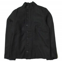 ANATOMICA アナトミカ フランス製 1841 JACKET ウールスタンドカラージャケット 2 BLACK アウター g8772_画像1