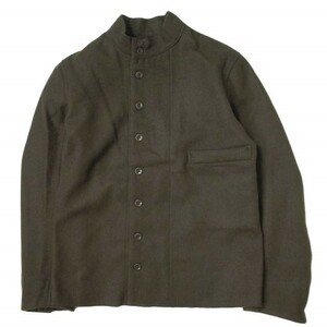 ANATOMICA アナトミカ フランス製 1841 JACKET ウールスタンドカラージャケット 2 BROWN アウター g8773