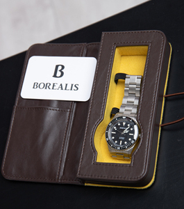 Borealis Bull Shark V2 черный Divers часы б/у прекрасный товар 