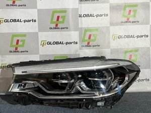 【GP美品】 純正品 BMW 5シリーズ G30/F90 ヘッドランプ 左 63117214963