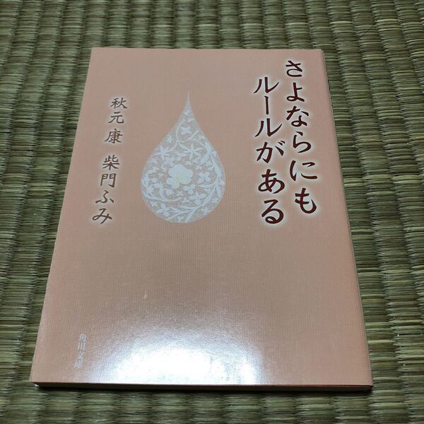 【送料無料】「さよならにもルールがある」 秋元康 柴門ふみ 角川文庫 解説 北川悦吏子 文庫本