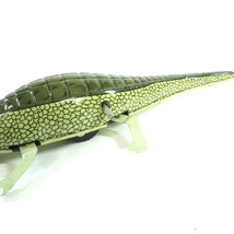 ビンテージ 昭和レトロ　INERTIA CROCODILE 可動品 ぜんまい付きブリキのおもちゃ 全長23cm 幅6cm 高さ3cm TAK501_画像7