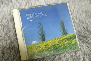 【イージーリスニングCD】George Winston(ジョージ・ウィンストン) 『Winter Into Spring』・January Stars 他 D25Y-5130/CD-16027