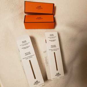 HERMES lip box 2 point set Hermes 