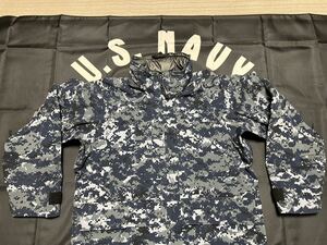 中古美品　made in USA NWU ECWCSゴアテックスパーカー MEDIUM-SHORT★ USN US NAVY