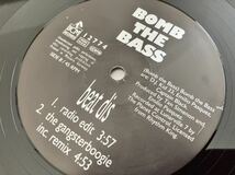 【独プレス重量盤/盤良好】Bomb The Bass / Beat Dis 4Tra12inch BCM RECORDS GERMANY 12774 Extended,Dub,Edit,Gangsterboogie inc.Remix_画像7