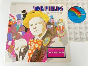 W.C.FIELDS The Original Voice Tracks From His Greatest Movies GATEFOLD LP MCA2073 73 year record,USko media n valuable sound source,SPOKEN WORD, comedy 