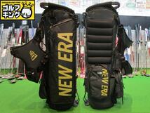 GK栄三越■ 405 【新品】◆NEWERA◆ニューエラ◆スタンドキャディーバッグ◆13061334-OSFM◆ブラック/ゴールド◆人気_画像1