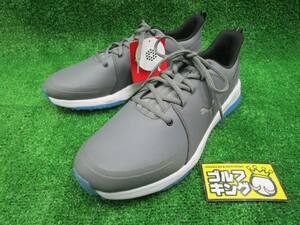 GK Toyota V 387 [ super-discount special price ][25.0cm] new goods * Puma * grip Fusion Pro 3.0*194467-02* gray * spike less shoes * cord type 