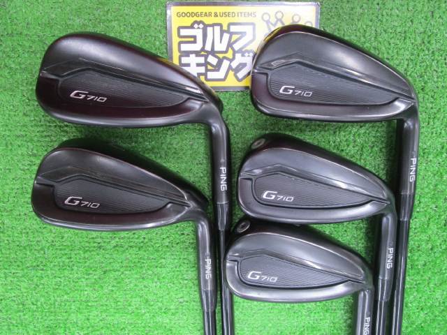 ピン G710 アイアン 5本セット [NS PRO 950GH neo フレックス:R ...