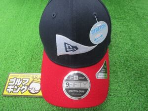 GK栄三越■ 新品844 【人気】【ピンフラッグロゴ】◆NEWERA◆ニューエラ◆13054440-ML◆ネイビー/レッド◆9FIFTY◆キャップ◆